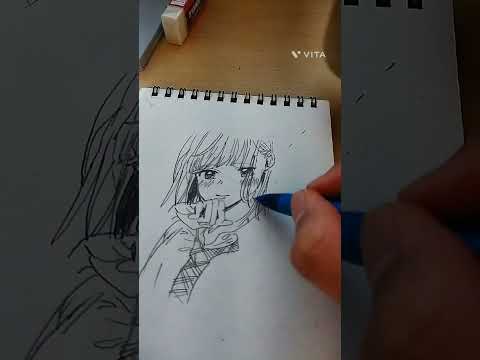 【アオのハコ/鹿野千夏】描きました。(模写)