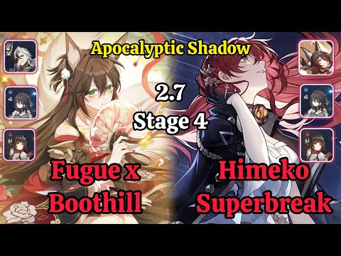 E1S0 Fugue x Boothill & E1S0 Himeko Superbreak Apocalyptic Shadow stage 4 Clear / HSR