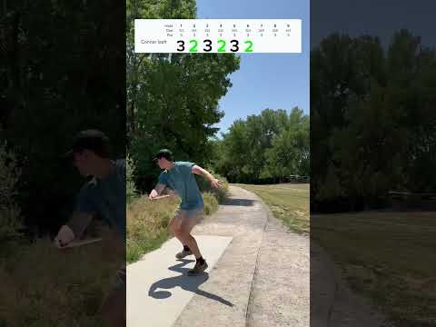 9 Holes in *60 Seconds* #discgolf #discs #trickshot #frisbee