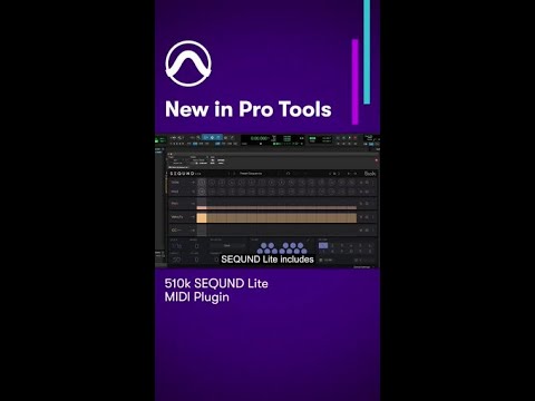 NEW IN PRO TOOLS: SEQUND Lite by 510k Arts allows you to explore polyrhythms easily
