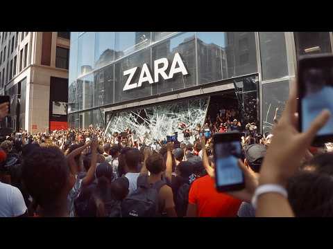 NYC Gets Worse... Shoplifters Raid Zara