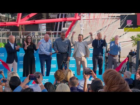 Star-Studded Grand Opening of LA Clippers' New Home The Intuit Dome!