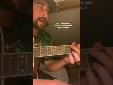 Feeling Whitney cover by the true daddy Post Malone #fyp #shorts #cover