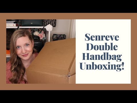 Senreve Double Handbag Unboxing!