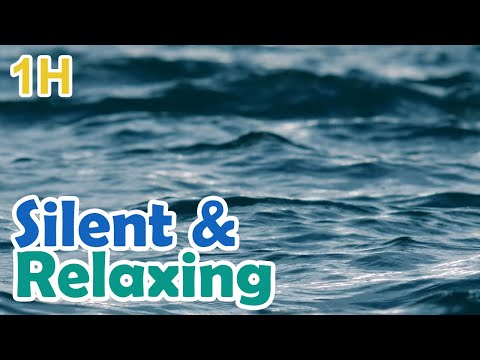 long Relaxing satisfying Screensaver of Ocean Waves top view video loop no sound no music