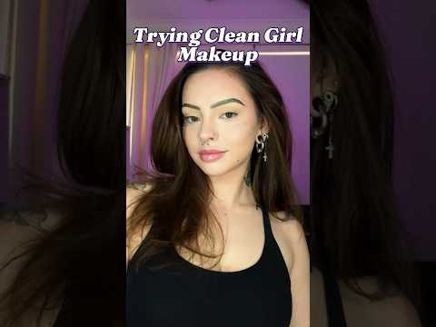 My attempt at clean girl makeup #cleangirl #cleangirlmakeup #makeup #grwm #beauty #maquillaje