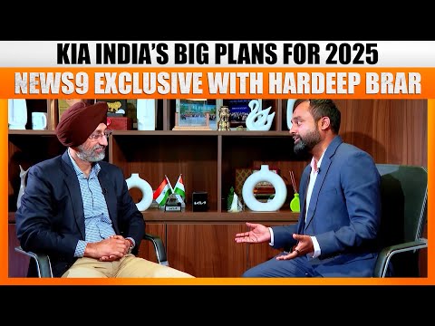 Kia India’s Big Plans for 2025! First EV Launch? | Exclusive with Hardeep Brar | News9