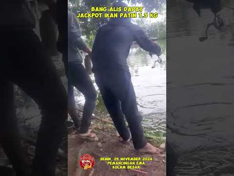 BANG ALIS DAPAT IKAN PATIN DI ATAS 8 KG | PEMANCINGAN EMA