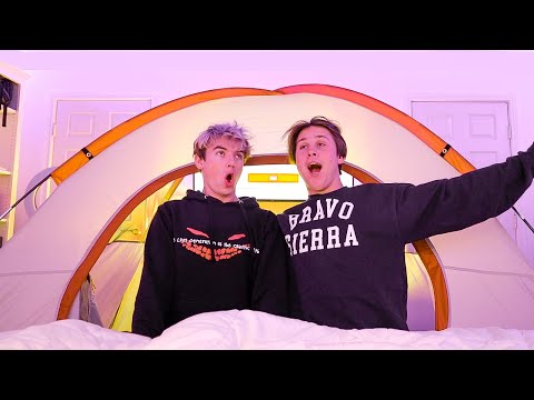 CAMPING IN BEST FRIENDS ROOM FOR 24 HOURS