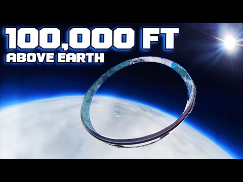 I Launched A HALO Ring into SPACE | IRL