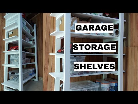 How to Build Garage Storage Shelves | DIY Woodworking