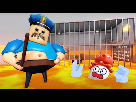 マグマになったおデブ刑務所から脱出するロブロックス【 Roblox 】