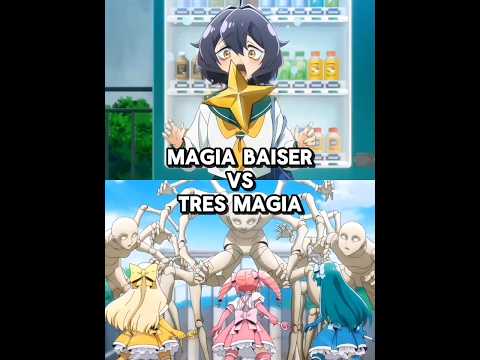 Magia Baiser vs Tres Magia - Gushing over Magical Girls manga (Mahou Shoujo ni Akogarete)