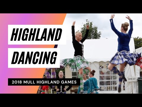 Highland Dancing at Mull Highland Games 2018