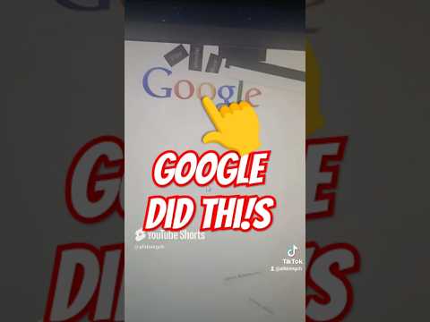 Google did what? #viralshort #trending #youtube #google #shock #prank