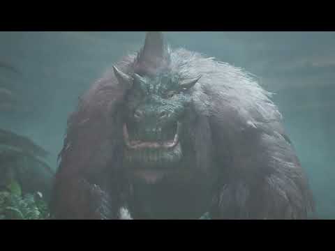 Farting Monkey Boss Congalala Cutscene Monster Hunter Wilds