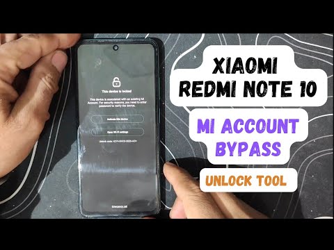 Xiaomi redmi note 10 (mojito) sideload mi account bypass