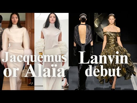 Did Jacquemus COPY Alaïa or is it Inspiration? 👀 & Peter Copping's Lanvin Debut