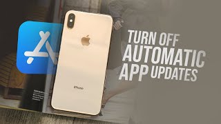 How to Turn Off Automatic App Updates on iPhone (tutorial)