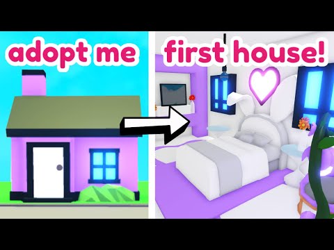 Decorating my FIRST house in Adopt Me