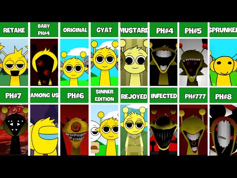 Incredibox Sprunki | ALL SIMON in Random Different Mods