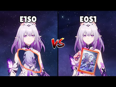 IS HER E1 BETTER?? | E1S0 vs E0S1 Castorice Showcase Comparison (ft. Tribbie) | HSR 3.2