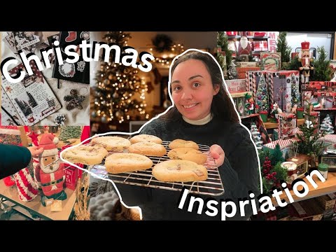 Getting in the christmas spirit  2024 | TKMAXX shopping, baking and Christmas mood board✨