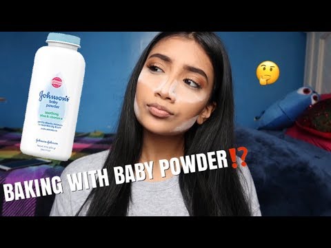 BAKING/SETTING WITH BABY POWDER?! DOES IT EVEN WORK?