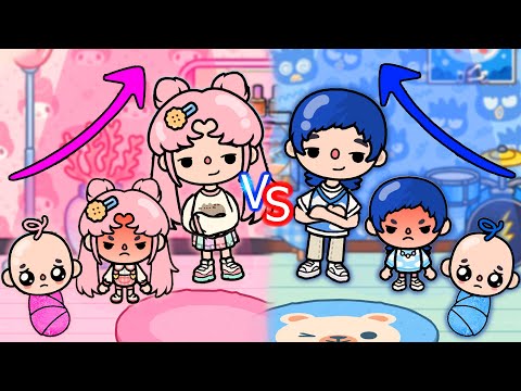 Boy Brother and Girl Sister ! Who Is Best? | Toca Life Story |Toca Boca