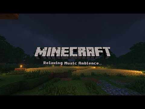 Peaceful rainy day... minecraft ambience w/ music & rain for study, sleep, relax