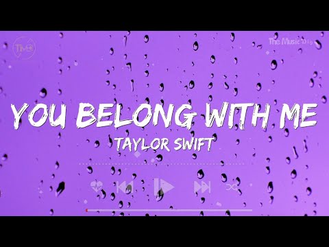 You Belong With Me - Taylor Swift (Lyrics) | Shawn Mendes, Chris Brown, Metro Boomin,...