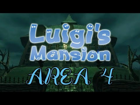 LUIGI'S MANSION - Full Game Walkthrough (Area 4 + King Boo Bossfight) - No Commentary