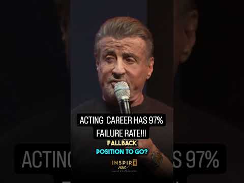 Sylvester Stallone Reveals Mind-blowing Statistic For Aspiring Actors!