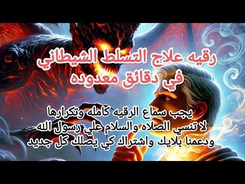 #ruqia رقيه علاج التسلط الشيطاني العنيد المتكرر في دقائق معدوده