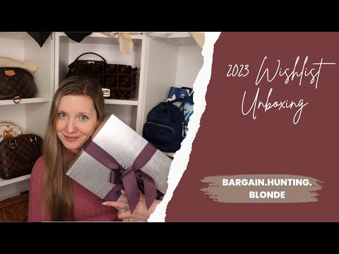 2023 Wishlist Handbag Unboxing