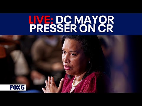 LIVE: DC Mayor Bowser holds press conference on stopgap funding bill | FOX 5 DC