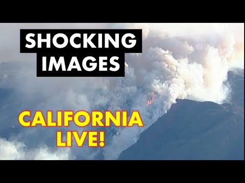 LIVE: Shocking Images of California Wildfires (R$E)