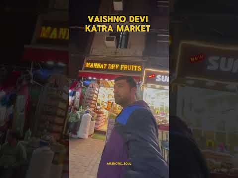 Vaishno Devi Katra Market ❤️ #vaishnodevi #vaishnodeviyatra #vaishnodevidairies #viralshorts #shorts