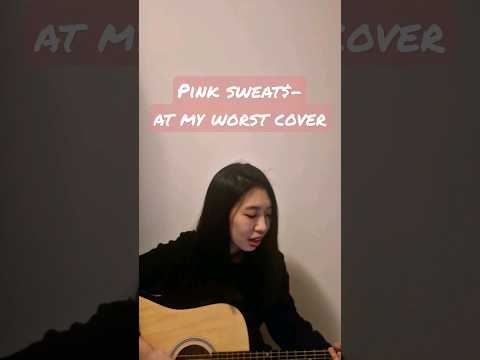 Pink Sweat$- At my worst cover #cover #shorts #atmyworst #guitar #acoustic