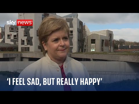 'It's been a massive privilege': Nicola Sturgeon to step down from Holyrood