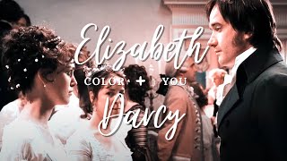 Pride and Prejudice I Elizabeth Bennet and Mr Darcy I Color You