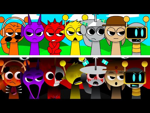 Incredibox Sprunki But ANGRY NEW UPDATE! | Normal VS Horror Versions