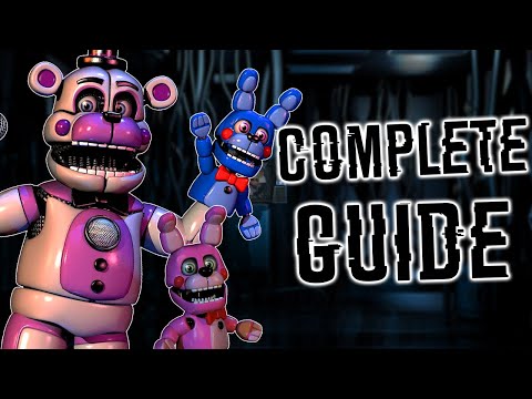 How FNAF Sister Location Works: Complete Guide/AI Breakdown (10/20 MODE COMPLETE)