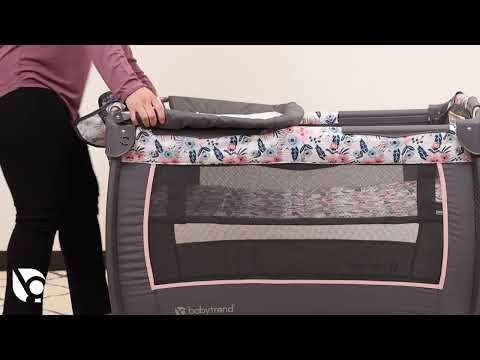 How-to Video: Baby Trend Nursery Center Playard Flip-away Changing Table