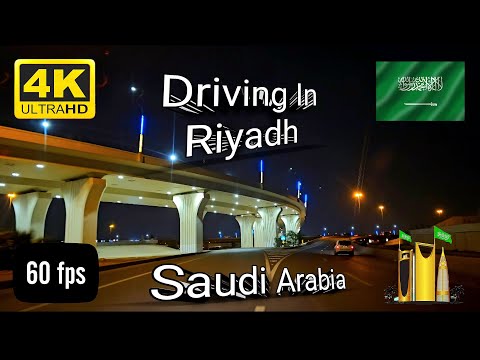 4K Video | Ultra HD | 60fps | Drive in Saudi Arabia | Vlog | Riyadh City Drive #4k #60fps #ultrahd