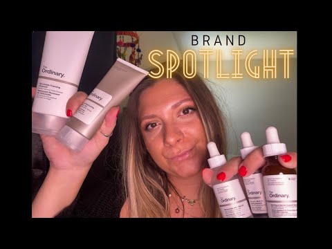 ASMR ✨📣 Brand Spotlight 🔦🗣️ The Ordinary