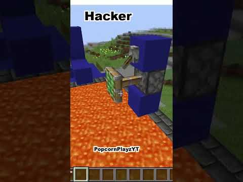 Parkour noob vs pro vs hacker #minecraft #memes