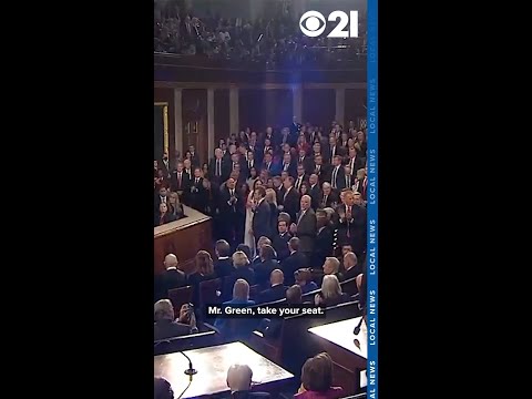 Rep. Al Green removed from chamber during President Trump's congressional address