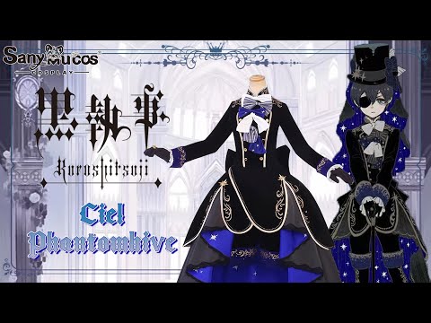 【SanyMuCos】Anime Black Butler Cosplay Ciel Phantomhive Cosplay Costume