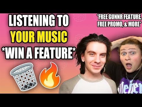 Listening to YOUR MUSIC *FREE GUNNR FEATURE*